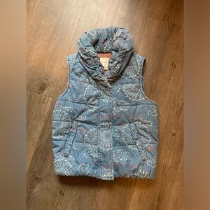 Pilcro cotton puffer vest